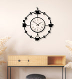 Coffee Time Wall Clock