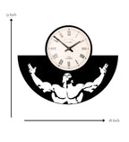 Gym Work for it Wall Clock