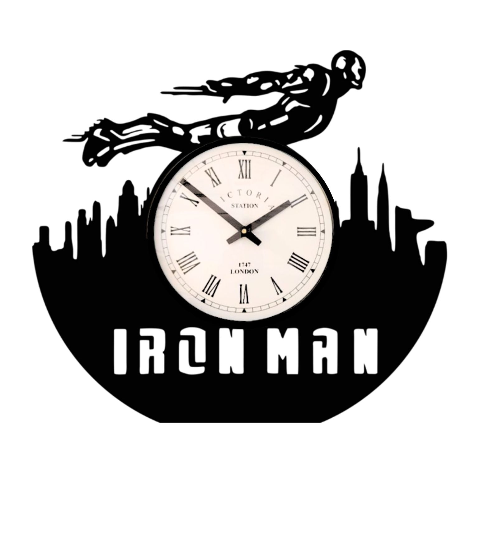 Ironman Marvel Wall Clock