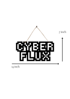 Cyber flux Metal Hanging