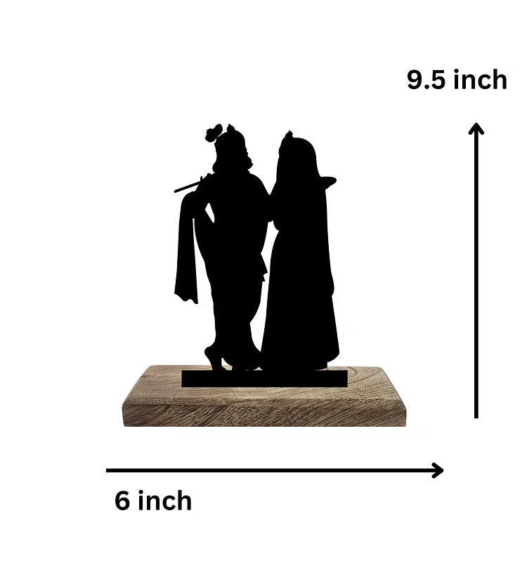 Radhe Krishna Set of 2 Table Décor