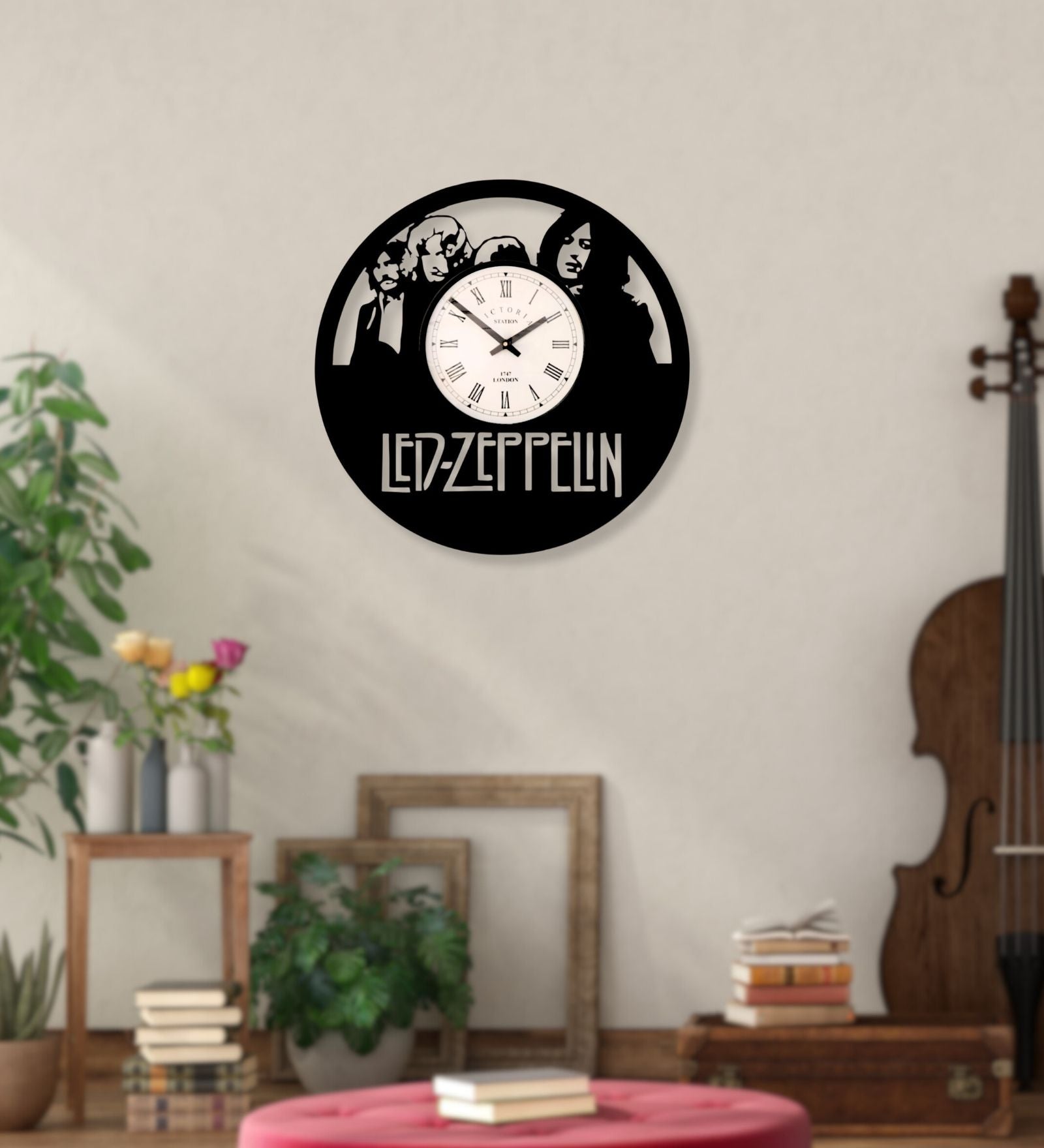Led Zepplin Wall Clock