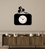 Mountain Biker Wall Clock