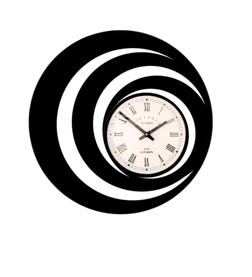 Spiral Illusion Wall Clock