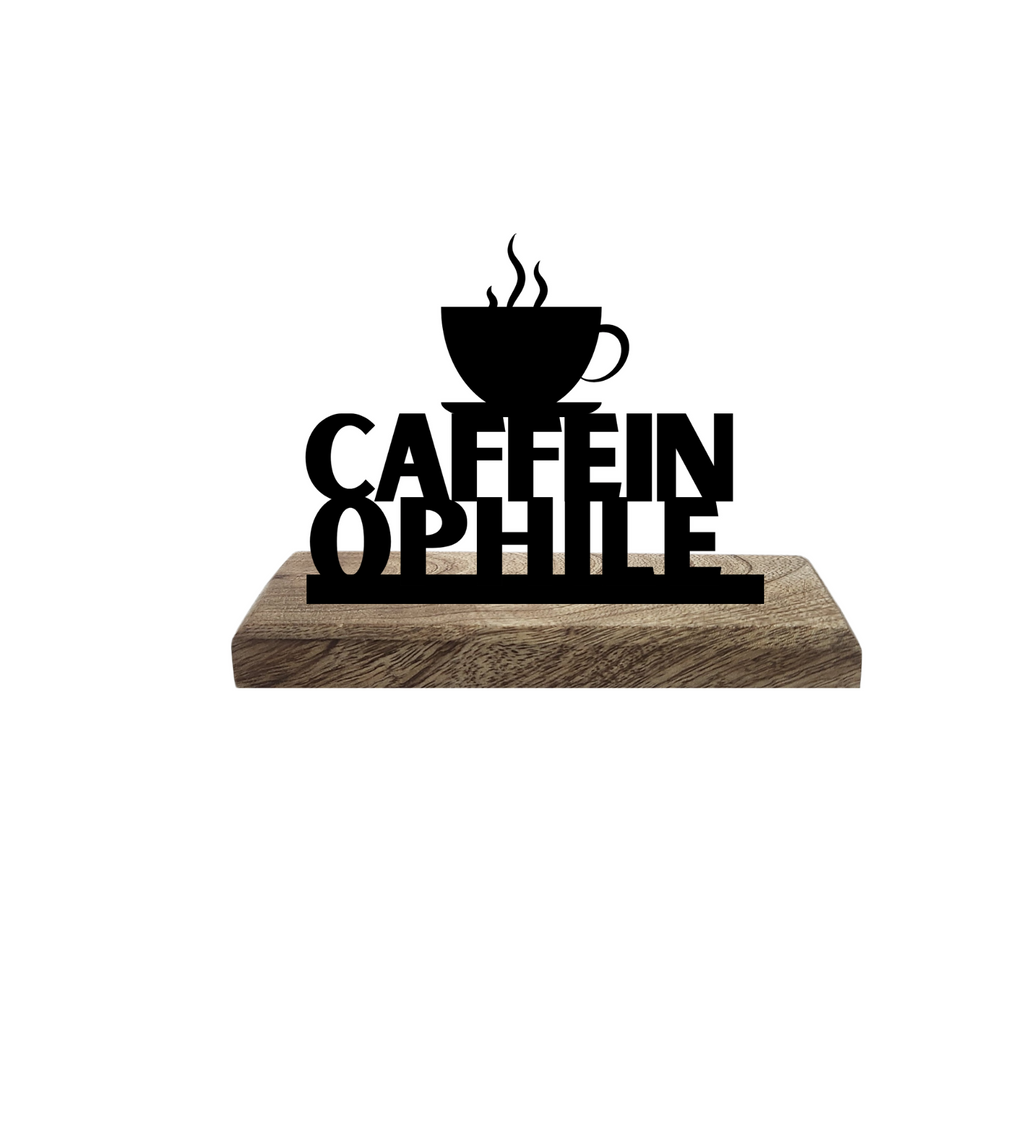 Caffeinophile Set of 2 Table Décor