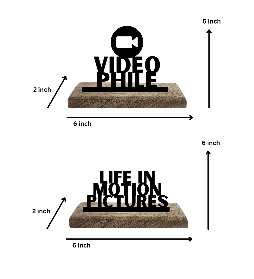 Videophile Set of 2 Table Décor