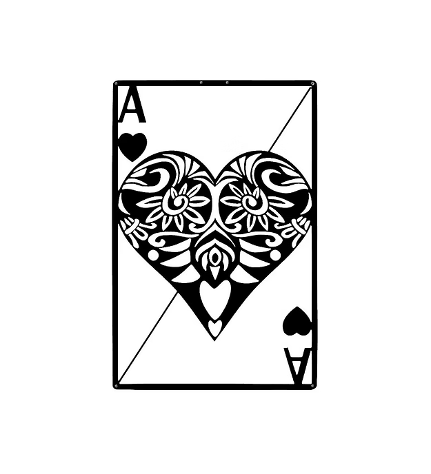 Ace of Hearts Playing Cards