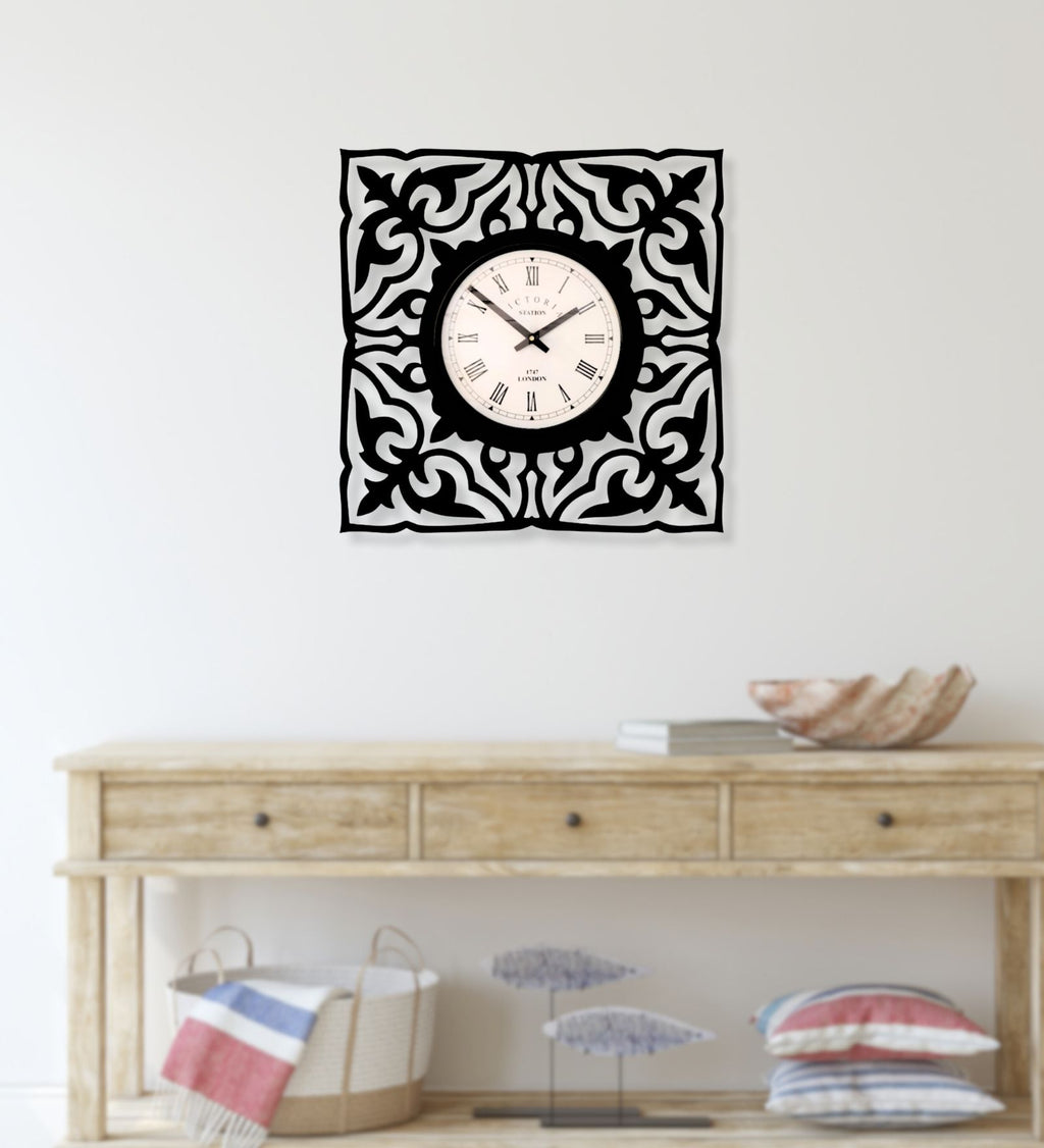 Mandala Wall Clock