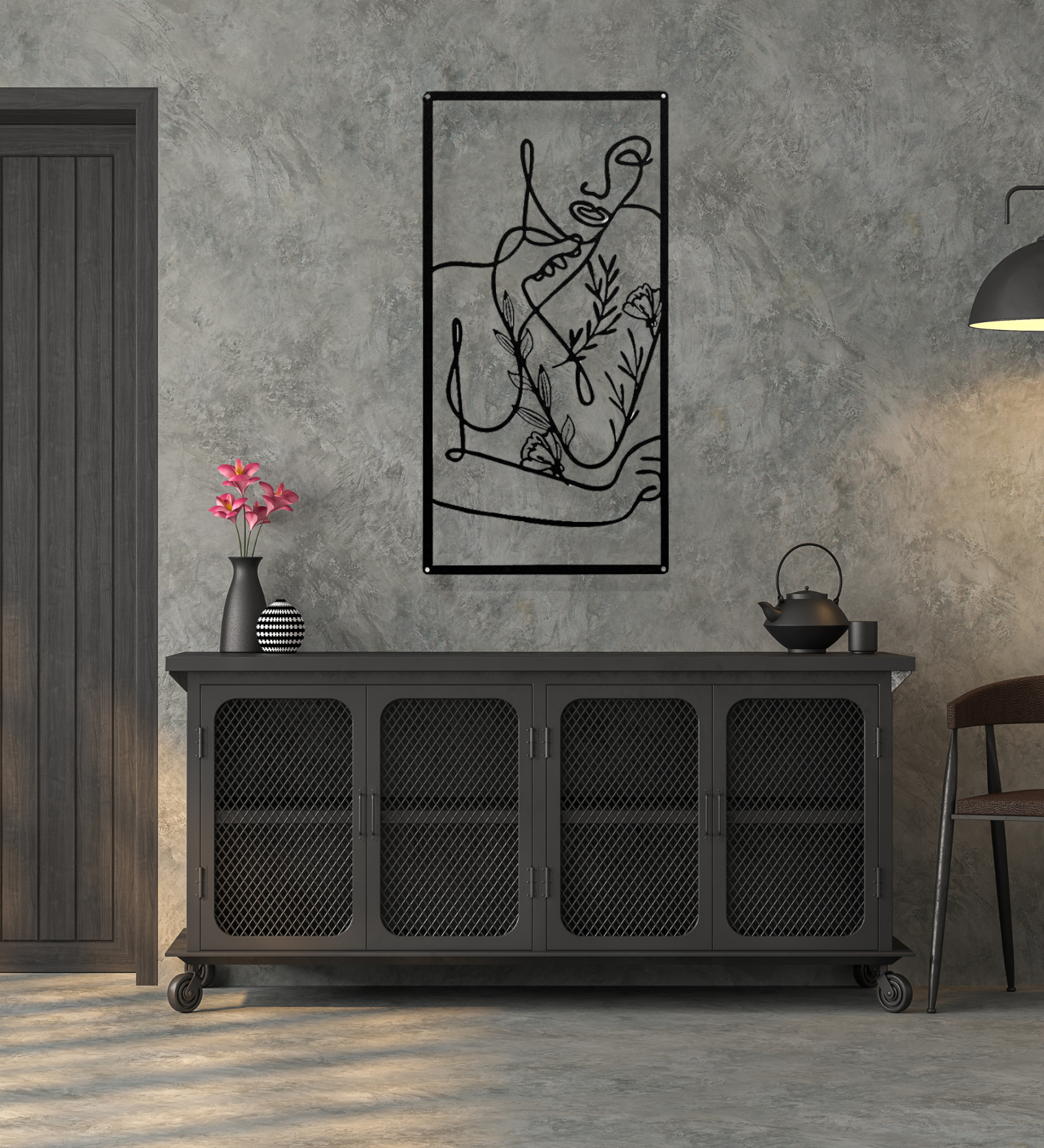 Abstract Lady Figurine