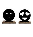 Love and Kisses Set of 2 Table Décor