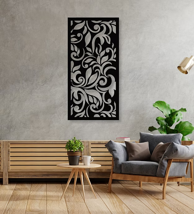 Rectangular Creative Pattern Panel