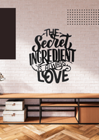 The Secret Ingredient is Always Love