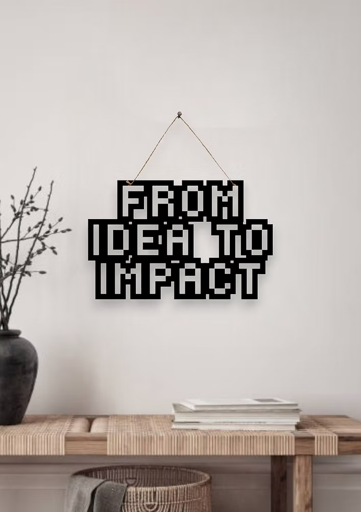 From Idea to Impact Metal Hanging