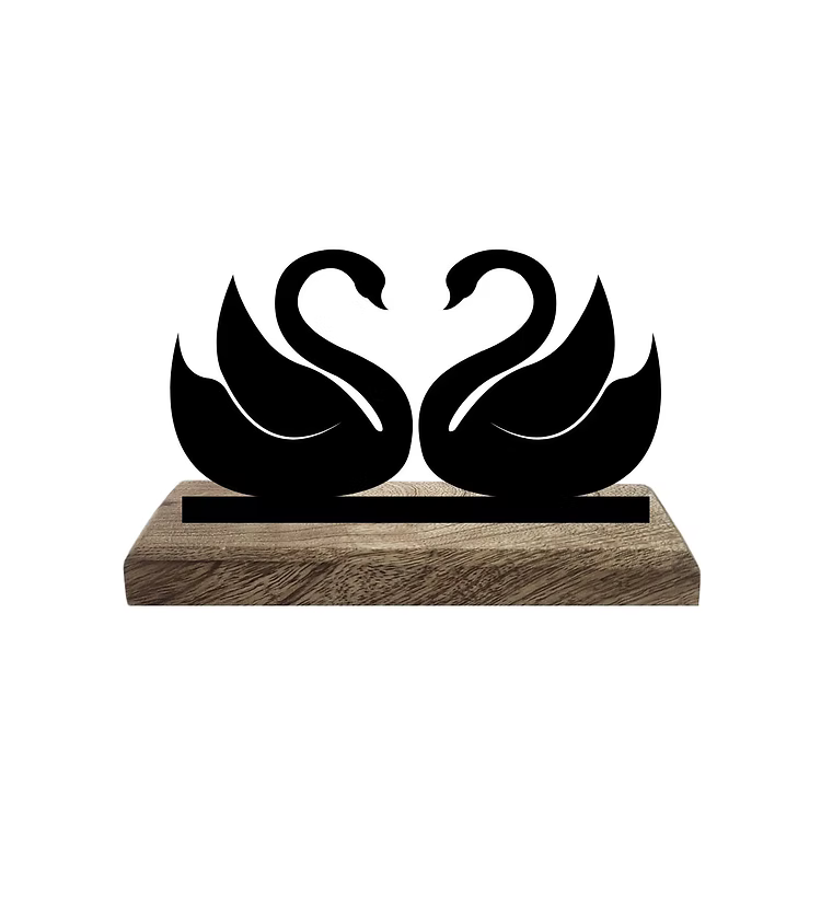 Regal Romance Set of 2 Table Décor