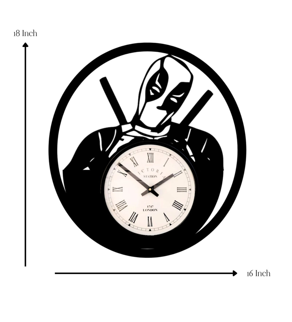 Deadpool Marvel Wall Clock