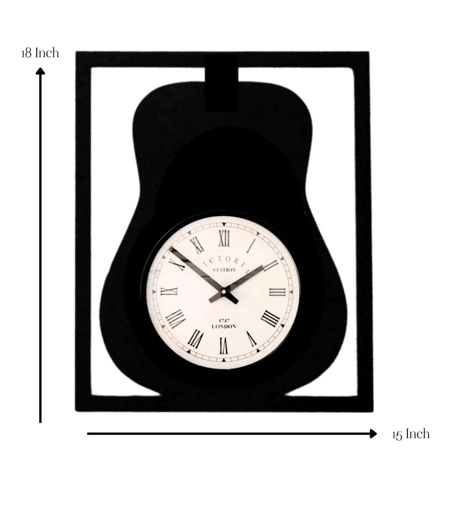 Guitar Wall Clock