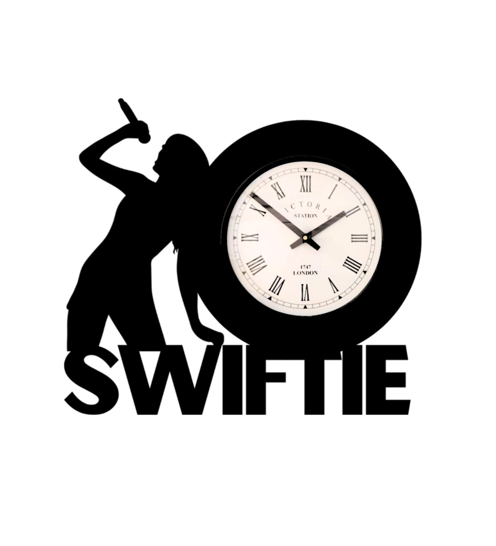 Taylor Swift Swiftie Wall Clock