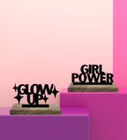 Feminine Brilliance Set of 2 Table Décor