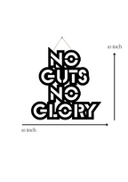 No Guts No Glory Metal Hanging