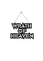 Wrath of Heaven Metal Hanging