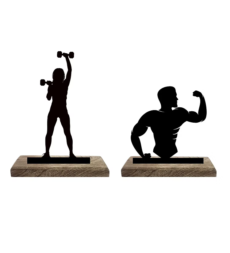Dedication Set of 2 Table Décor