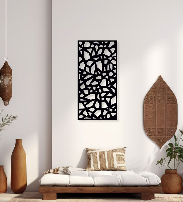 Rectangular Creative Pattern Panel