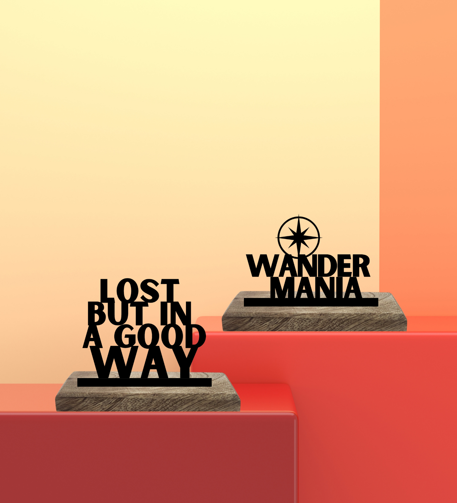 Wander Mania Set of 2 Table Décor