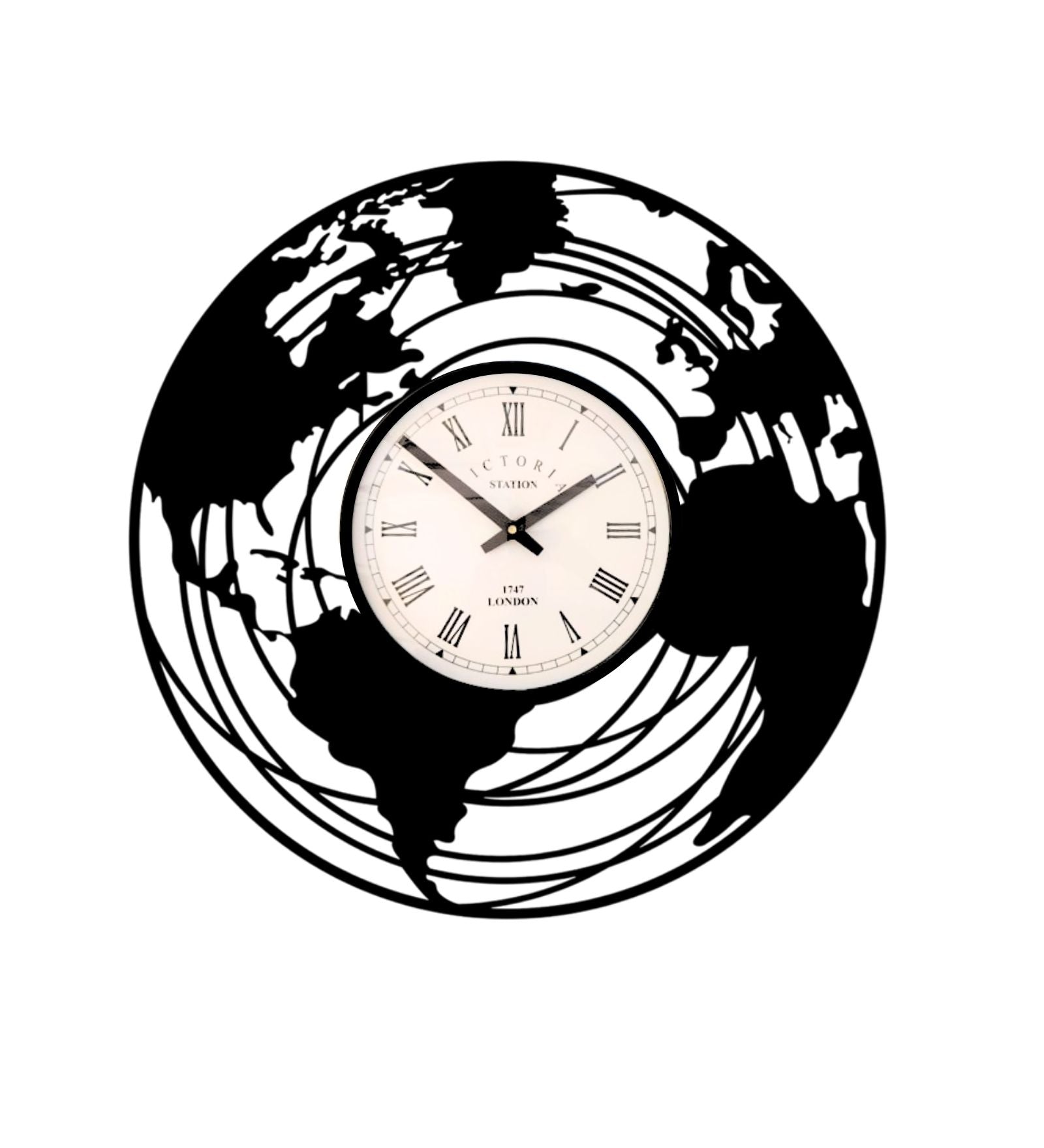 Around the World Wall Clock