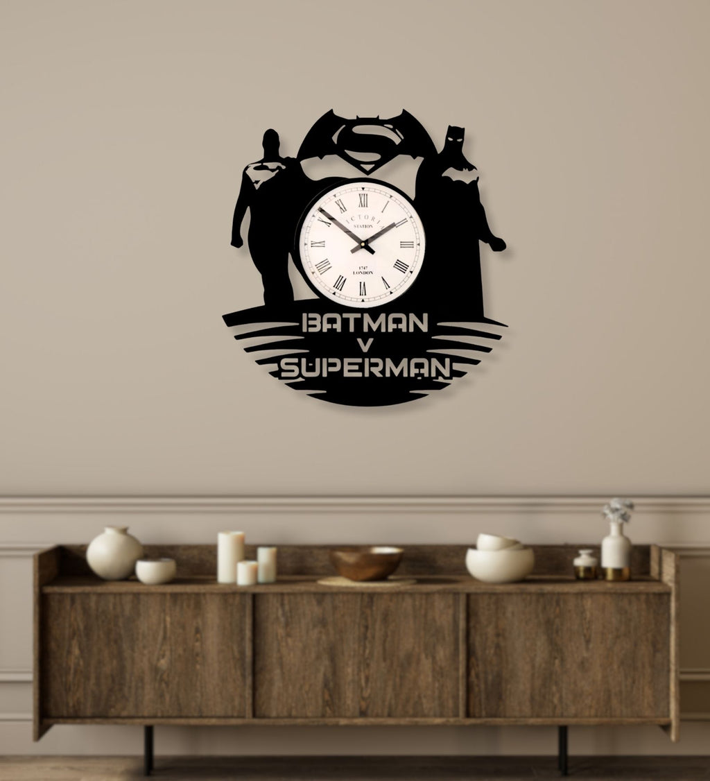 Batman vs Superman Wall Clock