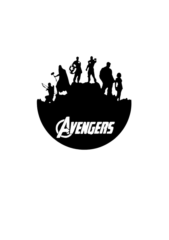 Avengers Metal Hanging