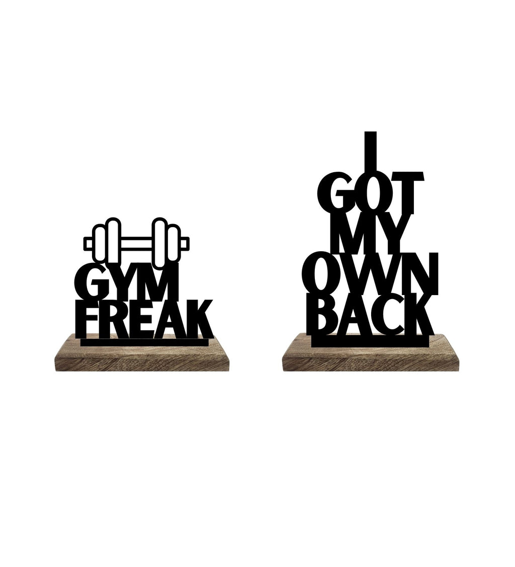 Fit & Independent Set of 2 Table Décor