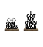 Fit & Independent Set of 2 Table Décor