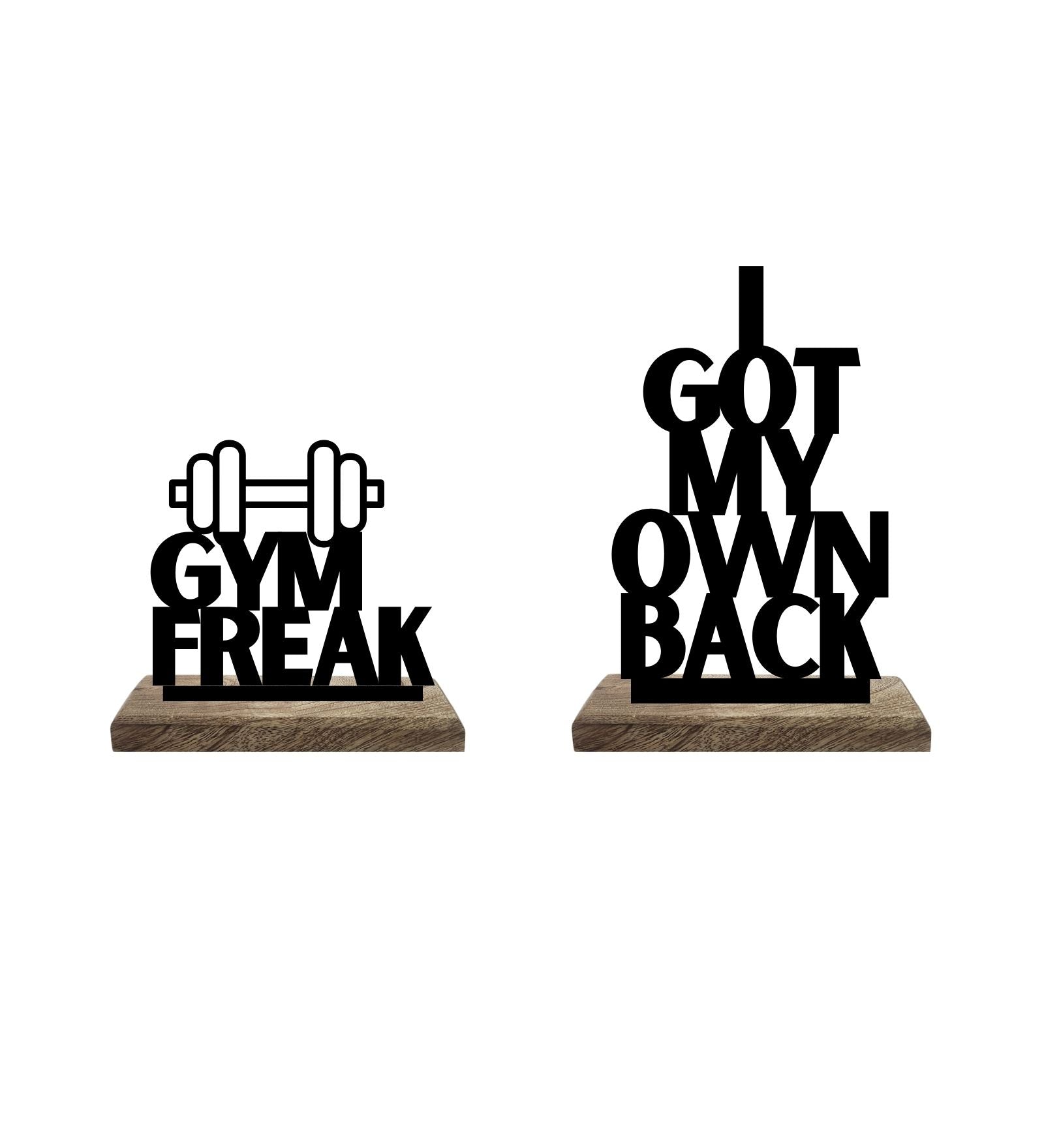 Fit & Independent Set of 2 Table Décor