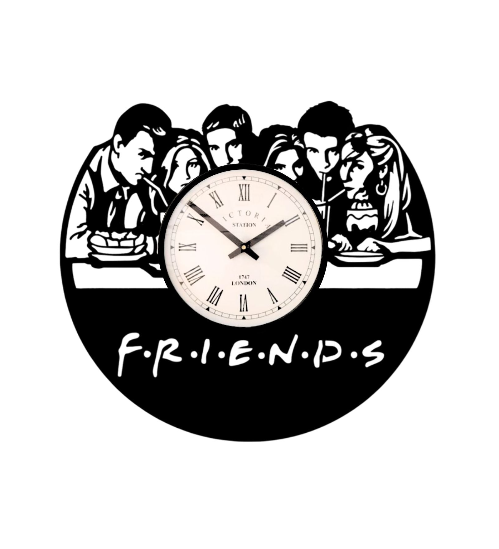 Friends Wall Clock