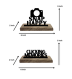 Snap-Happy Set of 2 Table Décor