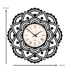 Mandala Wall Clock
