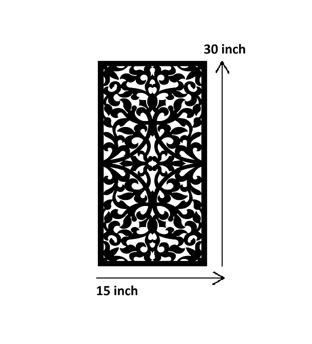 Rectangular Creative Pattern Panel