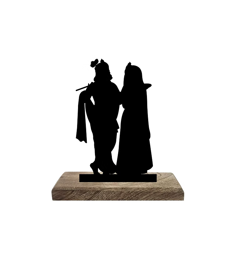 Radhe Krishna Set of 2 Table Décor
