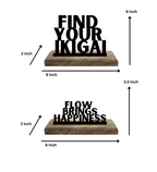 Ikigai Set of 2 Table Décor