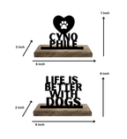 Cynophile Set of 2 Table Décor