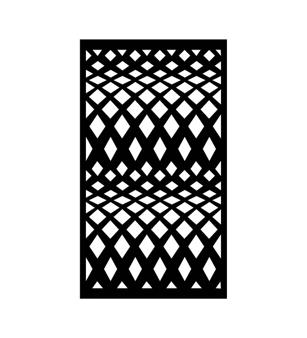 Rectangular Creative Pattern Panel
