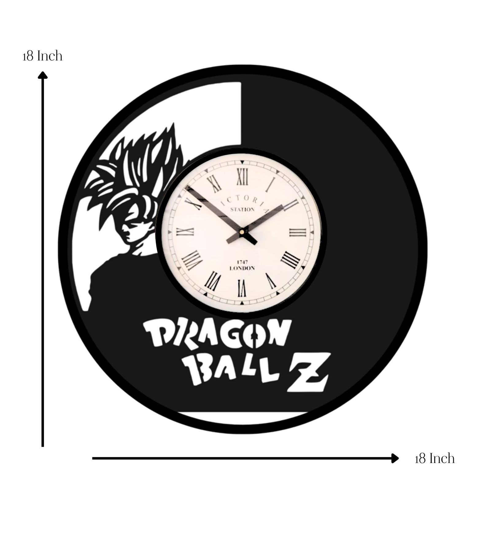 Dragon Ball Z Wall Clock