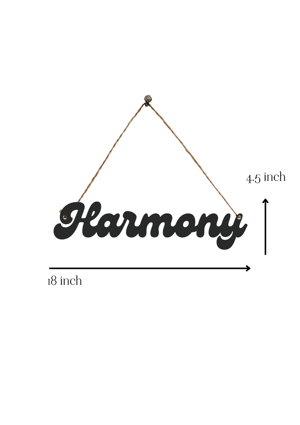 Harmony Metal Hanging