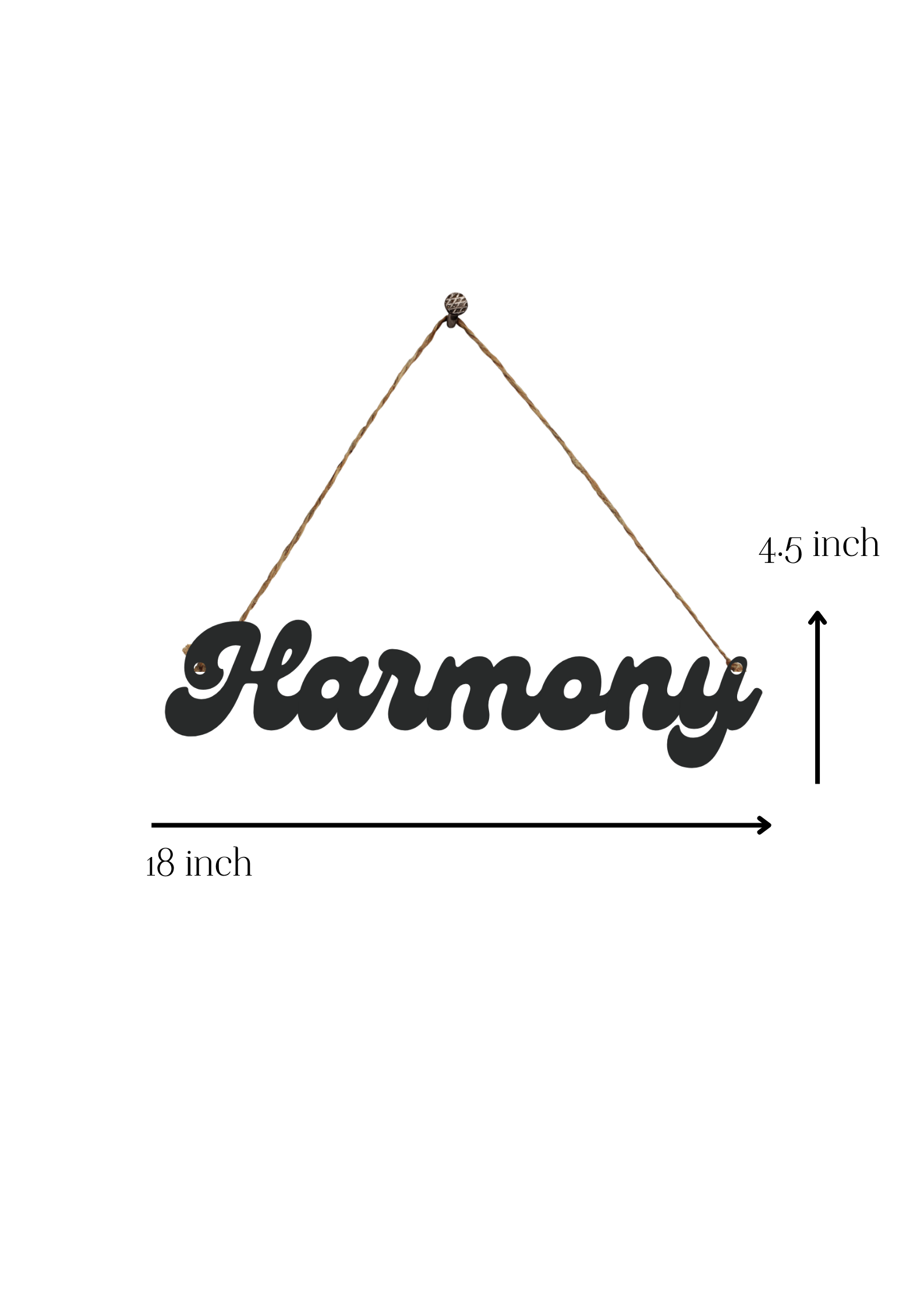 Harmony Metal Hanging