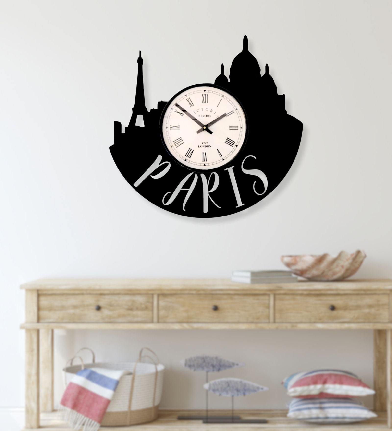 Paris Wall Clock