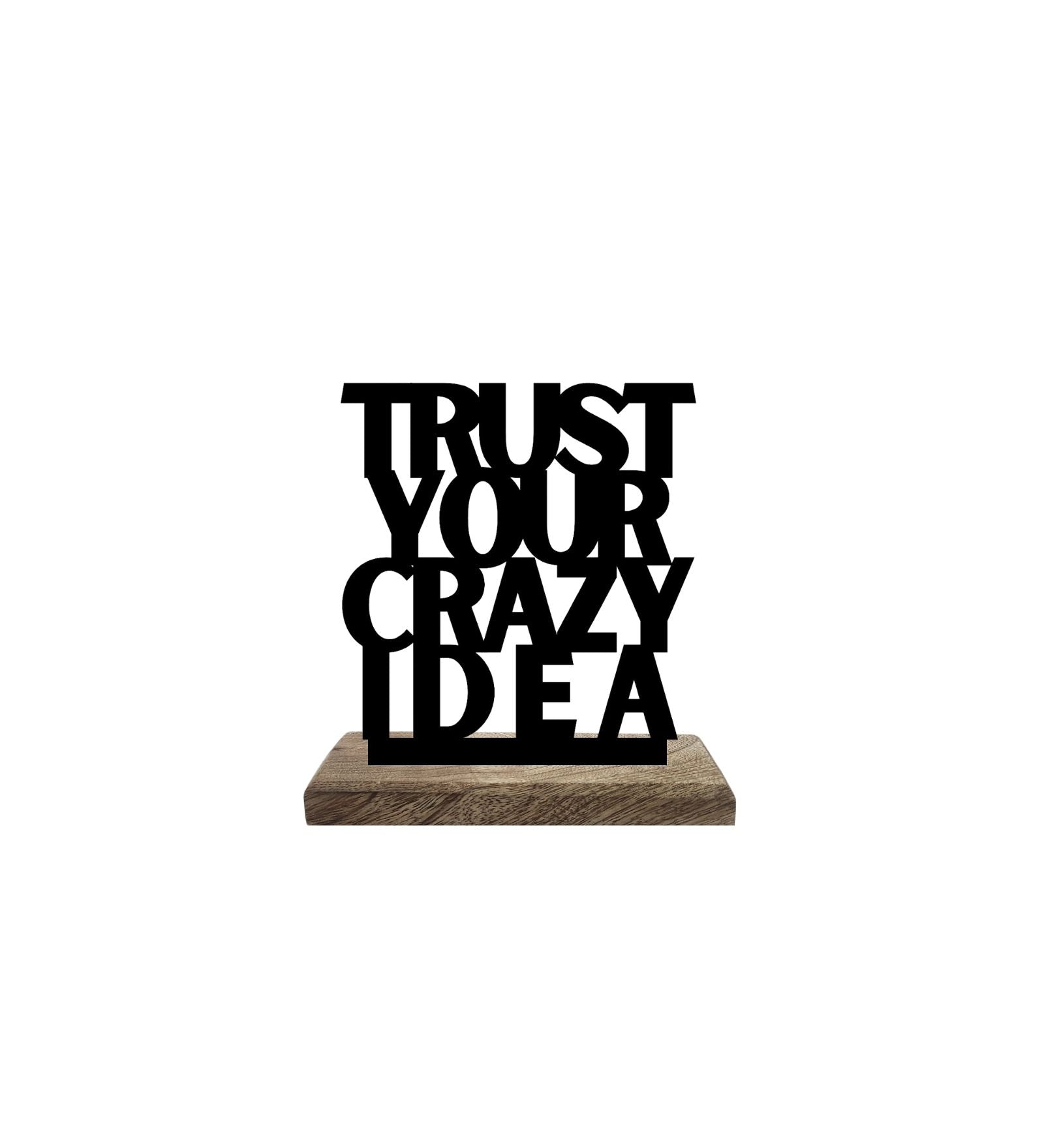 Crazy Hustle Momentum Set of 2 Table Décor