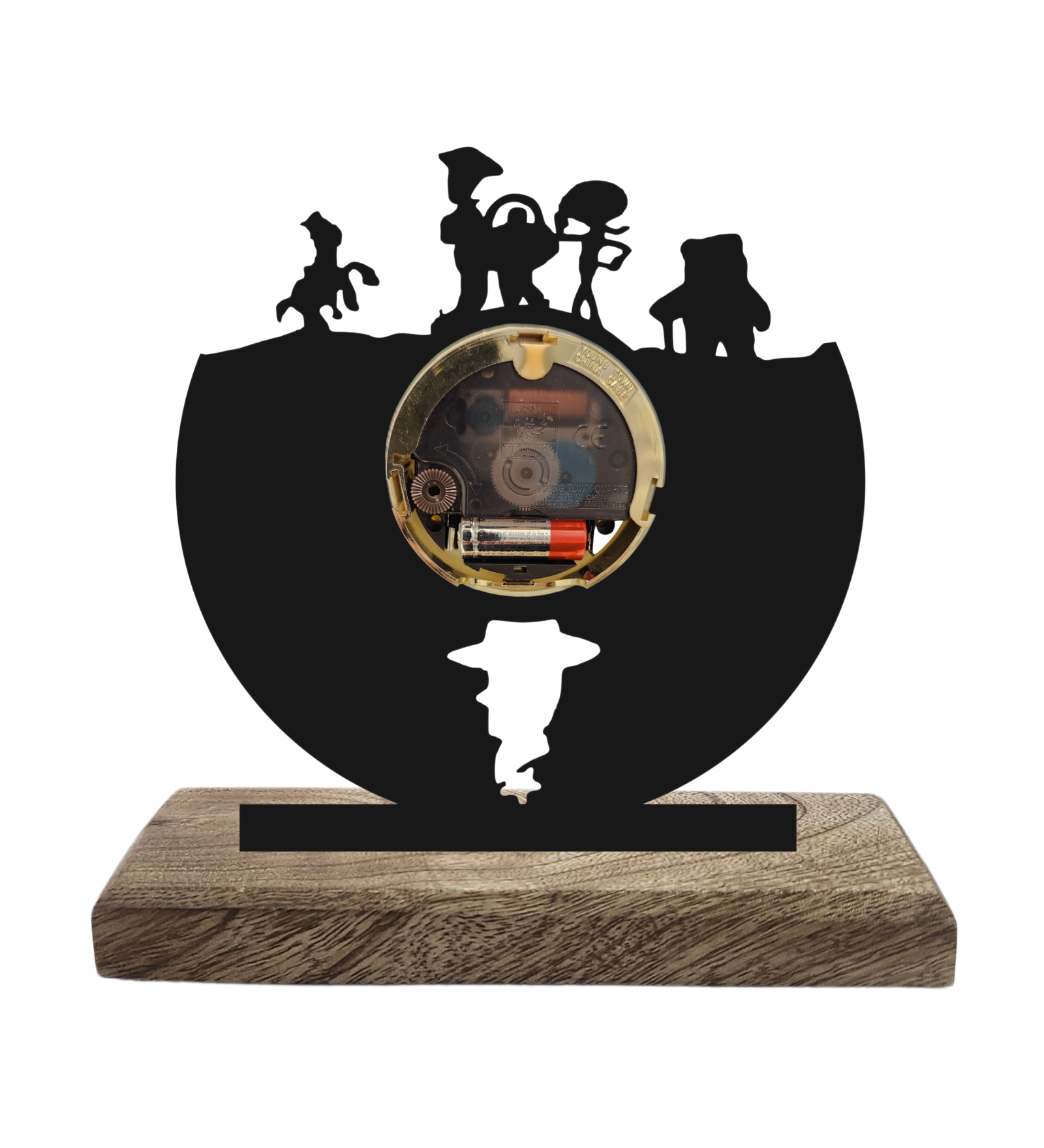 Toy Story Black Table Clock