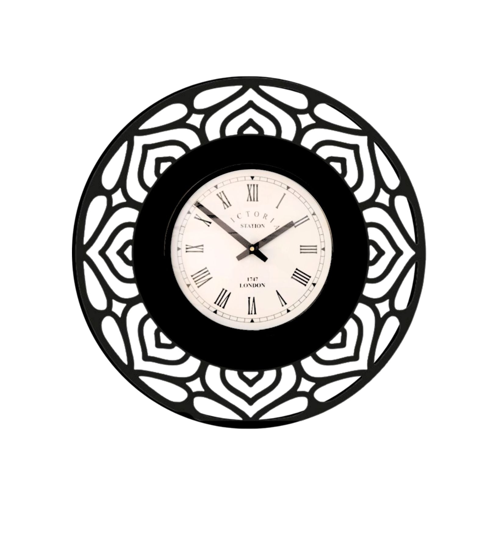 Mandala Wall Clock