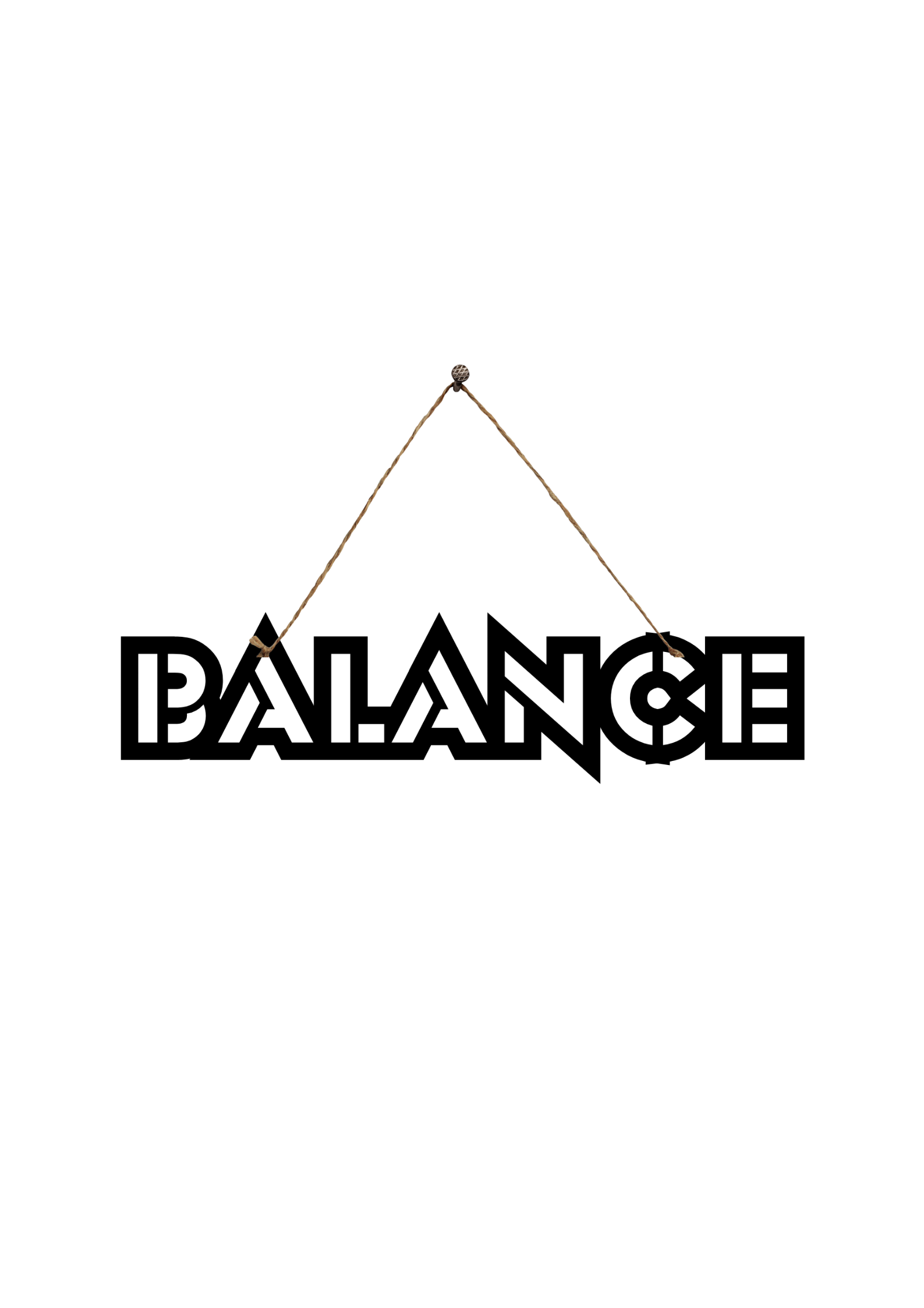 Balance Metal Hanging
