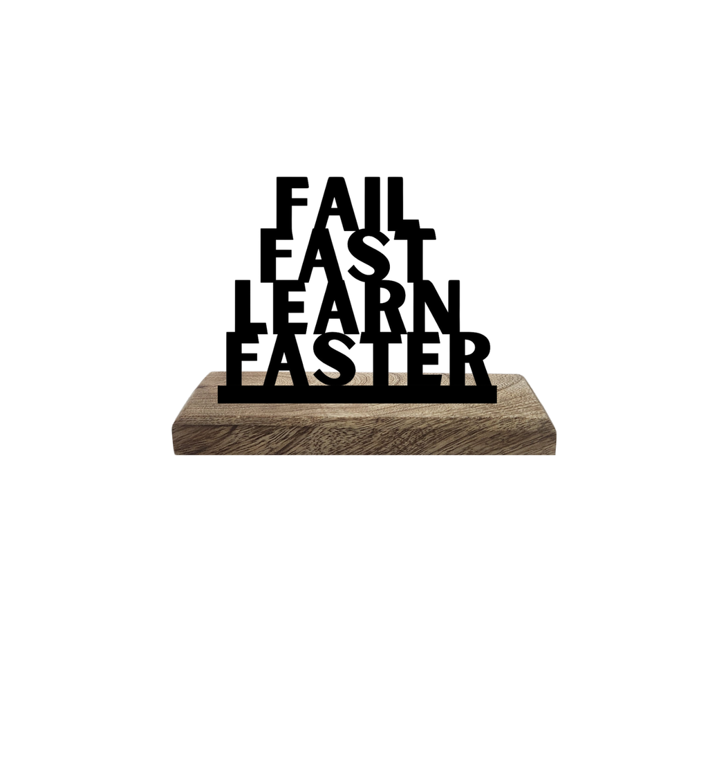 Learn and Elevate Set of 2 Table Décor